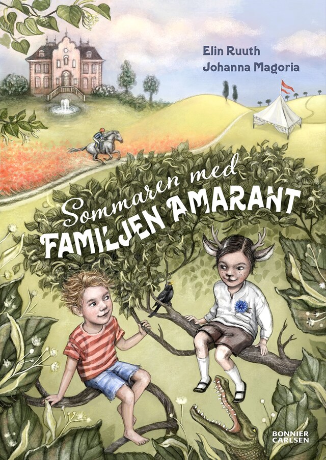 Buchcover für Sommaren med Familjen Amarant