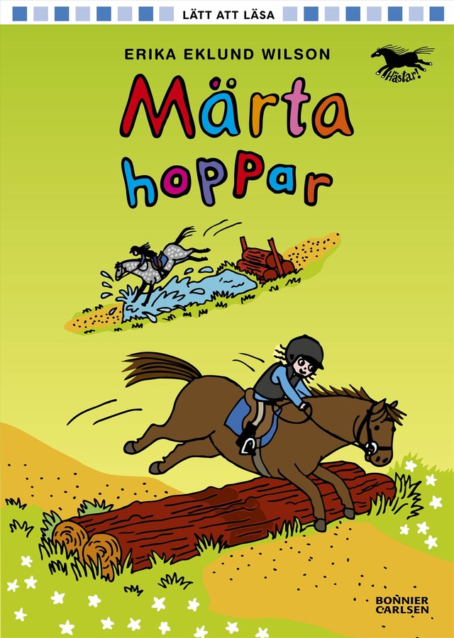 Portada de libro para Märta hoppar