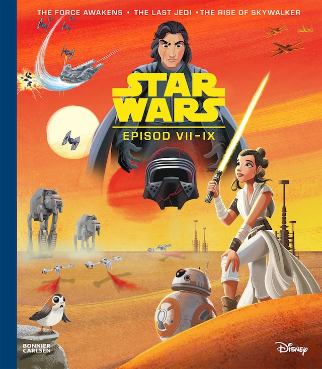 Boekomslag van Star Wars. Episod VII-IX bilderbokssamling