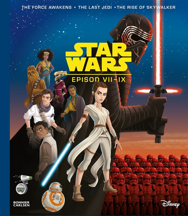 Book cover for Star Wars. Episod VII-IX bilderbokssamling