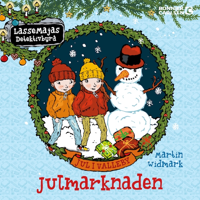 Book cover for Jul i Valleby. Julmarknaden