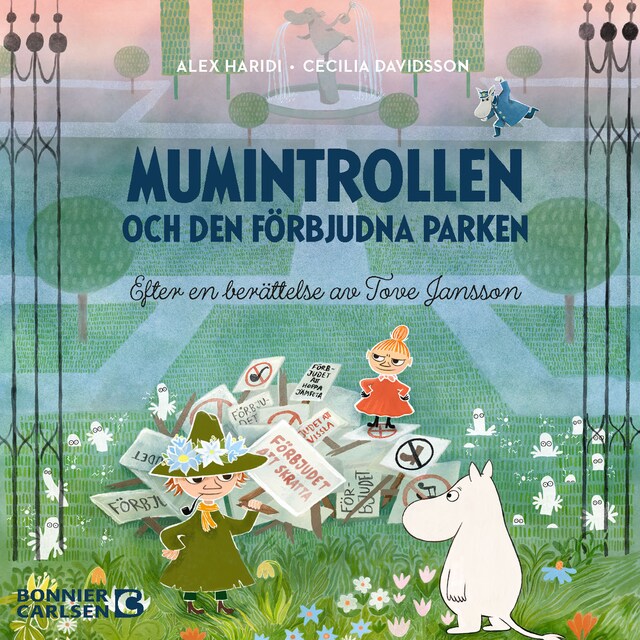 Book cover for Mumintrollen och den förbjudna parken