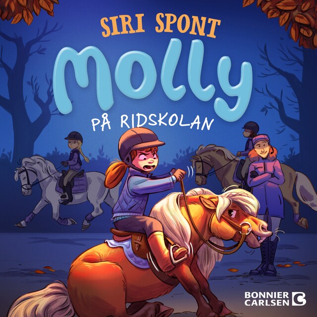Bokomslag för Molly på ridskolan