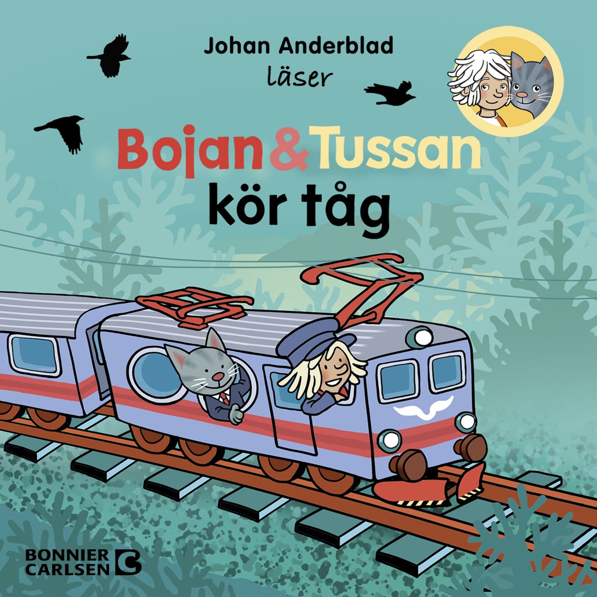 Bojan och Tussan kör tåg