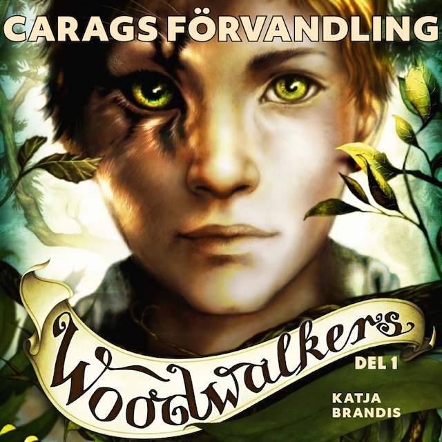 Portada de libro para Woodwalkers del 1: Carags förvandling