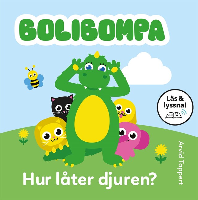 Couverture de livre pour Bolibompa. Hur låter djuren?