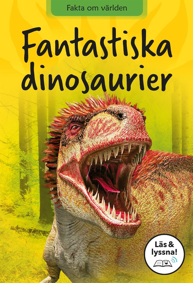 Book cover for Fantastiska dinosaurier