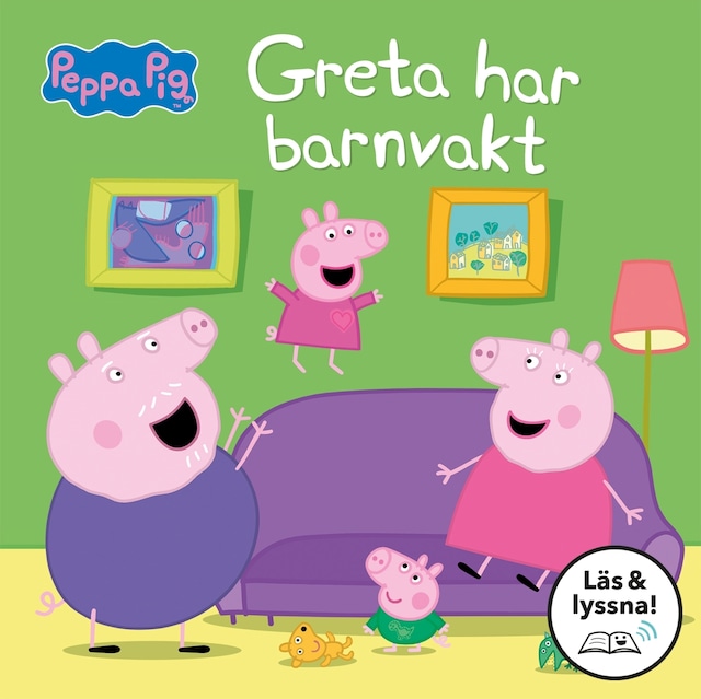 Couverture de livre pour Greta har barnvakt: Läs & lyssna