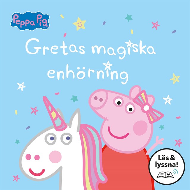 Bogomslag for Gretas magiska enhörning: Läs & lyssna