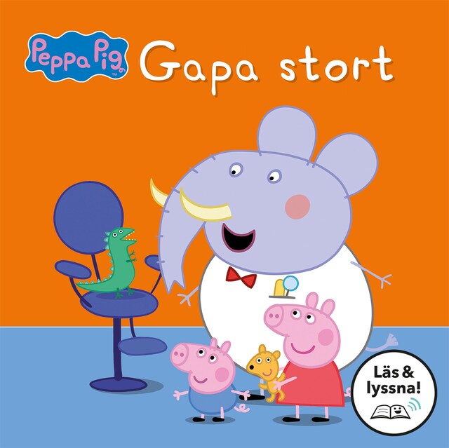 Boekomslag van Gapa stort: Läs & lyssna