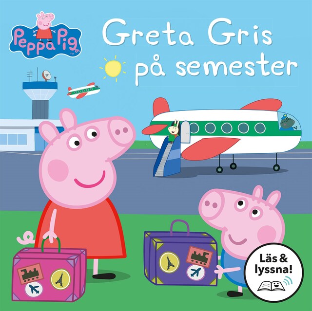 Buchcover für Greta Gris på semester: Läs & lyssna