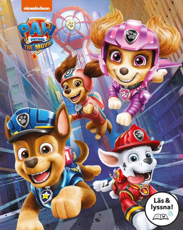 Bogomslag for Paw Patrol-filmen : berättelsen (Läs & lyssna)