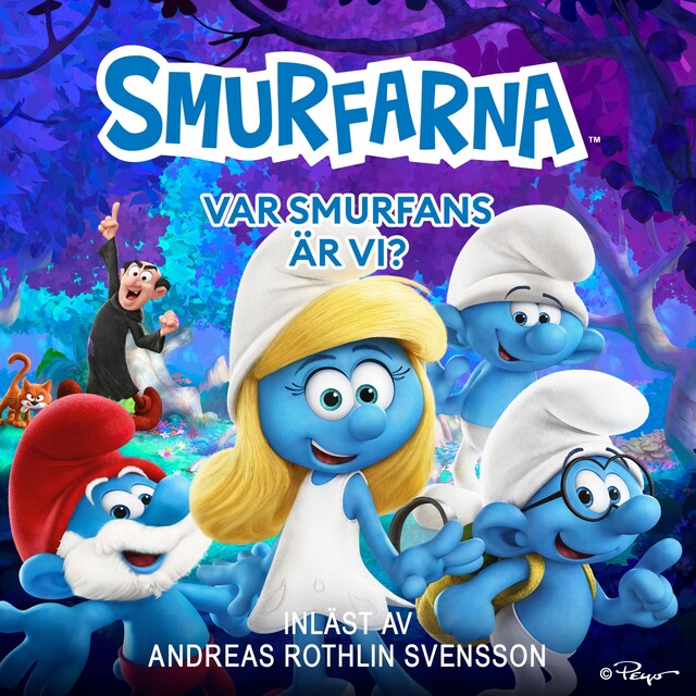 Okładka książki dla Smurfarna: Var smurfarns är vi?