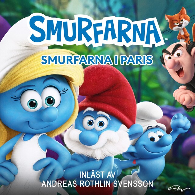 Okładka książki dla Smurfarna 2: Smurfarna i Paris