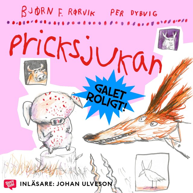 Book cover for Räven och Griskultingen: Pricksjukan