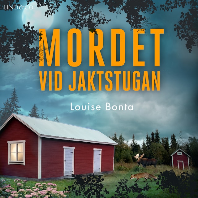 Book cover for Mordet vid jaktstugan
