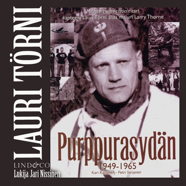 Book cover for Lauri Törni - Purppurasydän