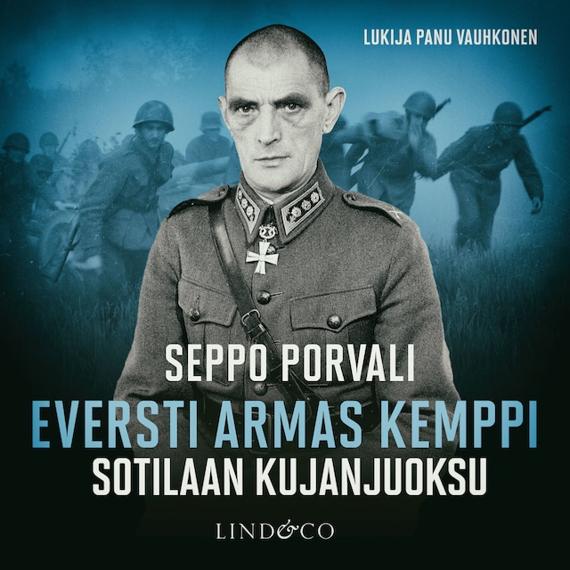 Portada de libro para Sotilaan kujanjuoksu - Eversti Armas Kemppi