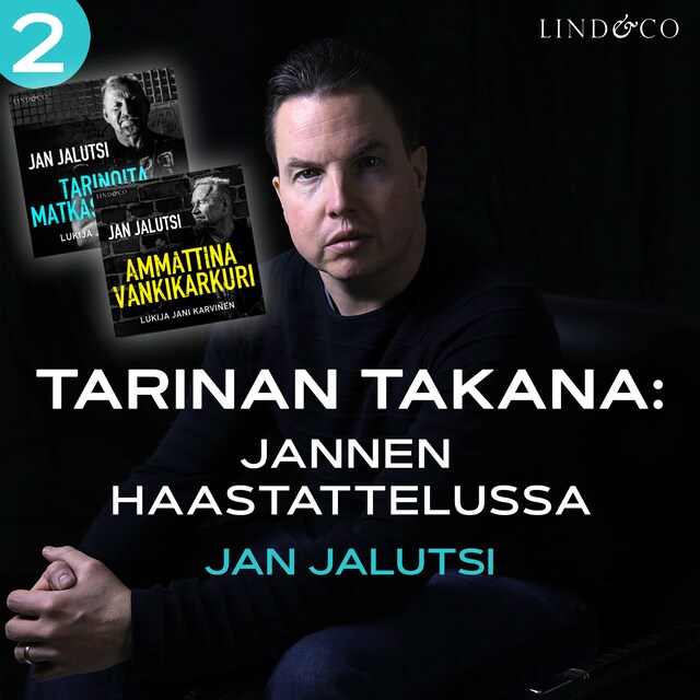 Okładka książki dla Tarinan takana:  Jannen haastattelussa Jan Jalutsi