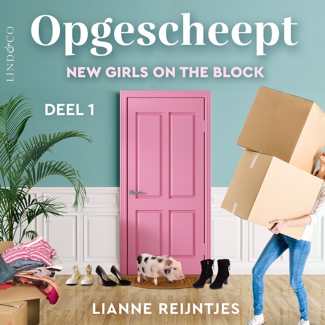 Book cover for Opgescheept