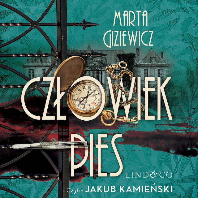 Book cover for Człowiek pies