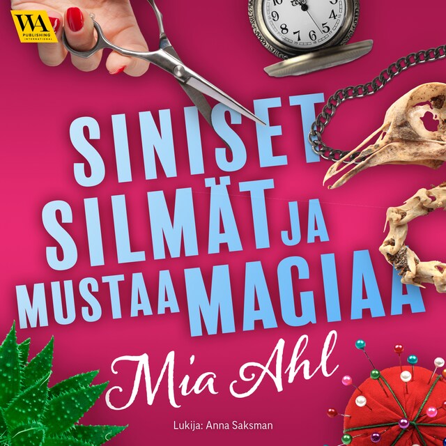 Buchcover für Siniset silmät ja mustaa magiaa