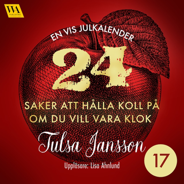 Book cover for 17: 24 saker att hålla koll på om du vill vara klok – en vis julkalender