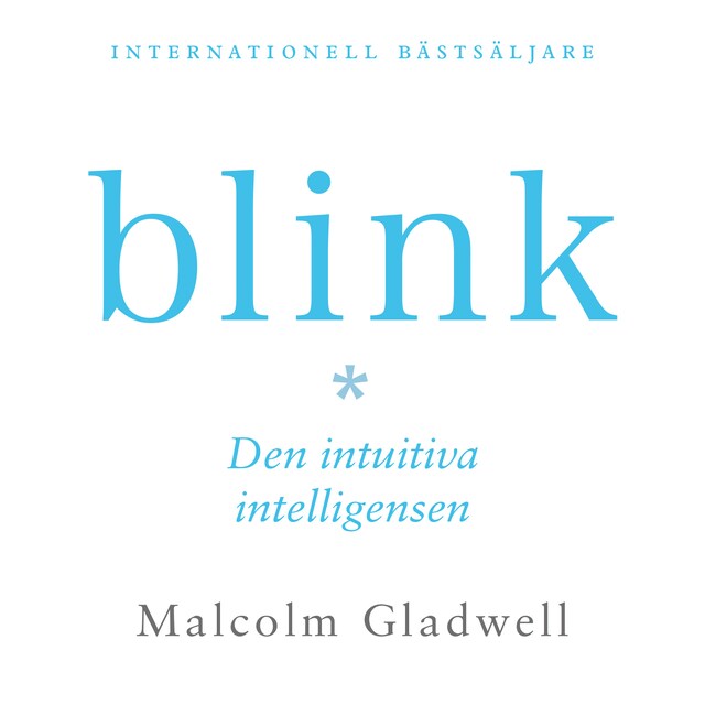 Portada de libro para Blink : den intuitiva intelligensen