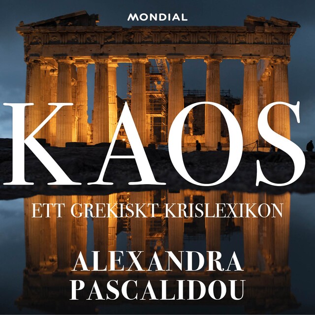 Boekomslag van Kaos : ett grekiskt krislexikon
