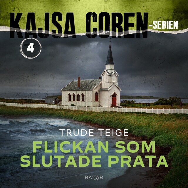 Book cover for Flickan som slutade prata