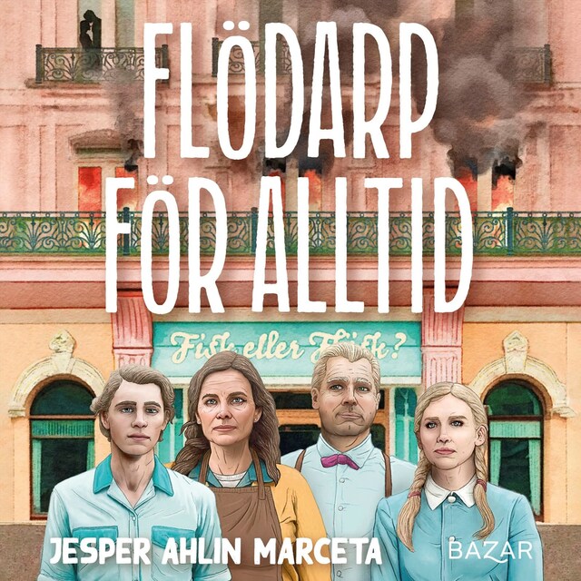 Couverture de livre pour Flödarp för alltid