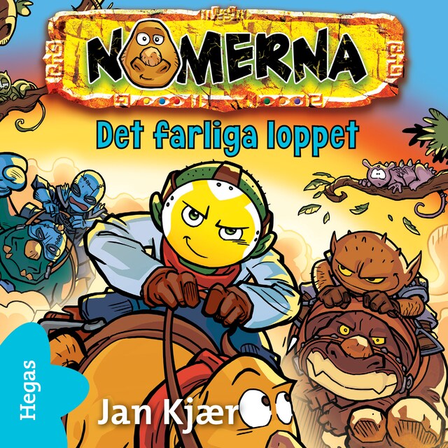 Buchcover für Det farliga loppet