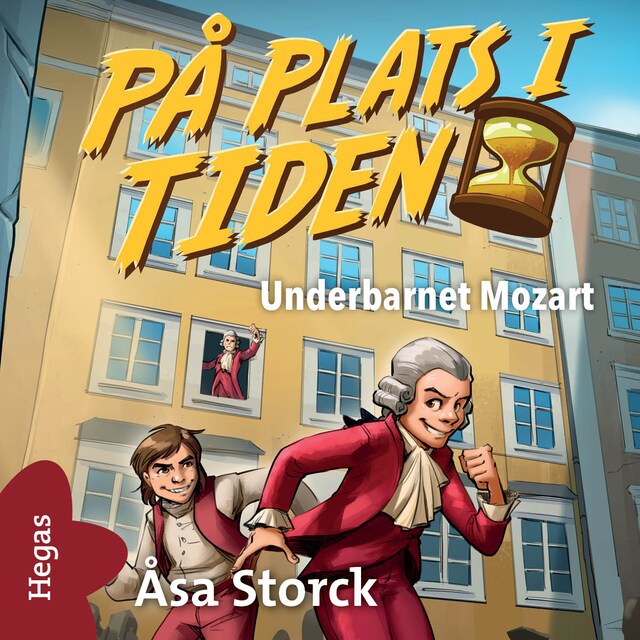 Kirjankansi teokselle Underbarnet Mozart