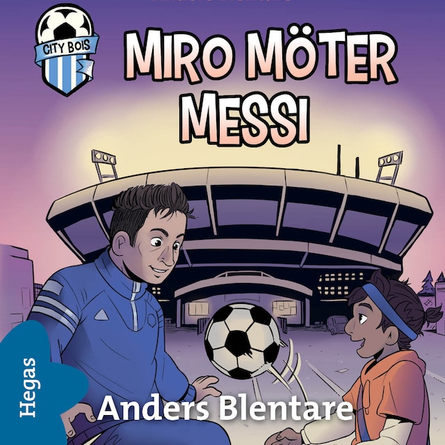 Book cover for Miro möter Messi