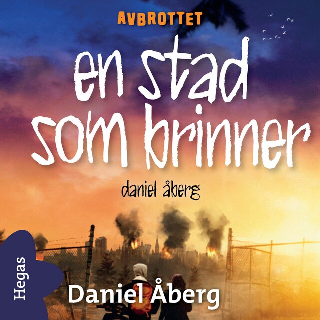 Book cover for En stad som brinner