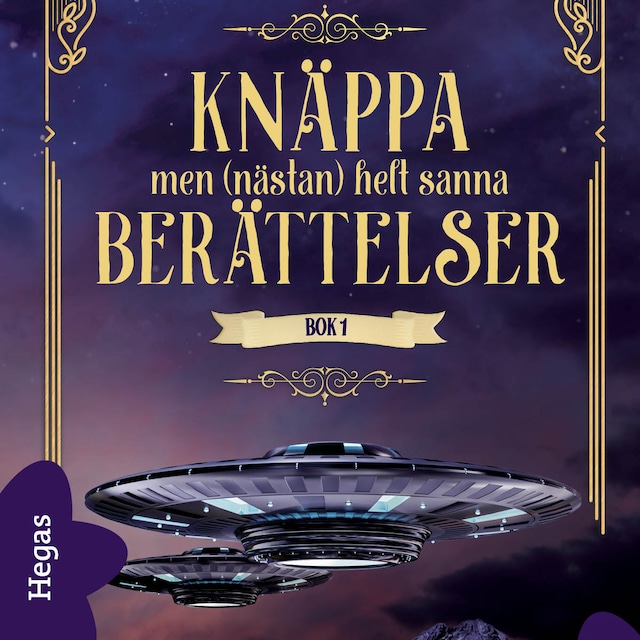 Okładka książki dla Knäppa men (nästan) helt sanna berättelser