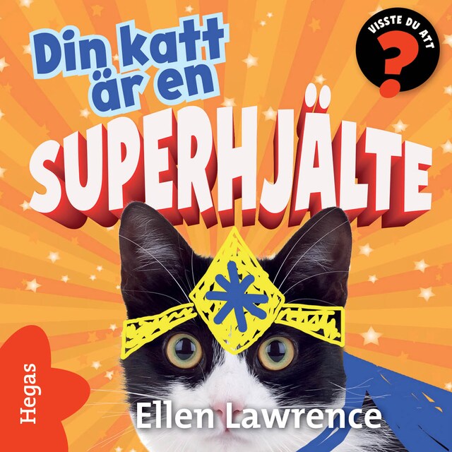 Buchcover für Din katt är en superhjälte