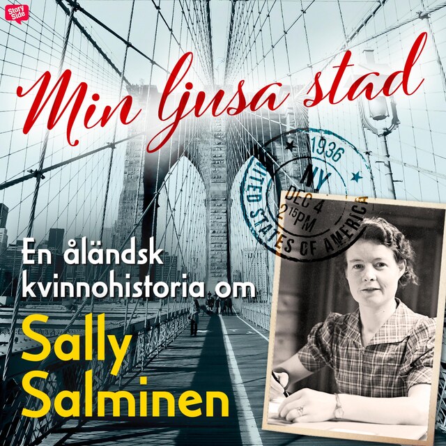 Book cover for Min ljusa stad