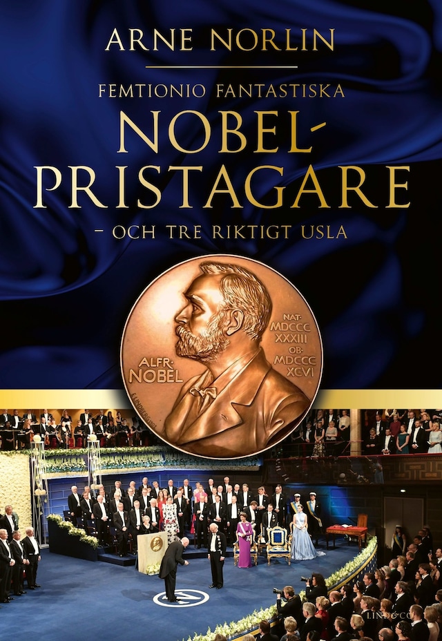Buchcover für Femtionio fantastiska Nobelpristagare - och tre riktigt usla