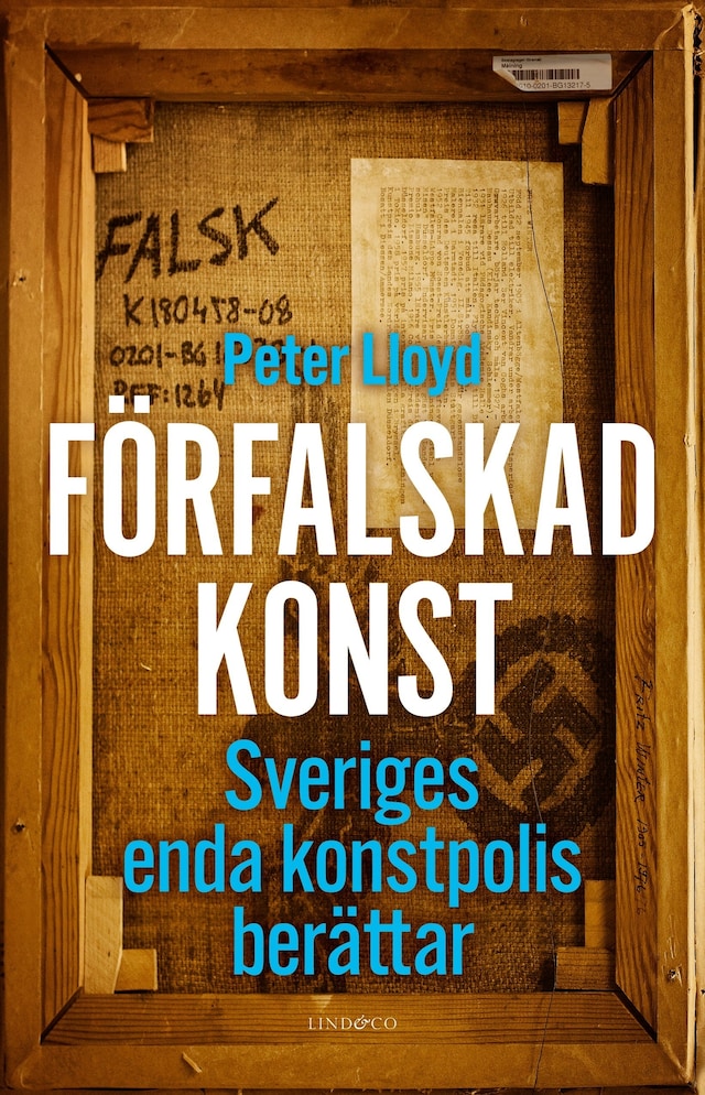 Couverture de livre pour Förfalskad konst
