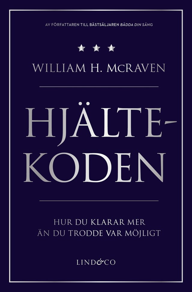 Kirjankansi teokselle Hjältekoden: Hur du klarar mer än du trodde var möjligt