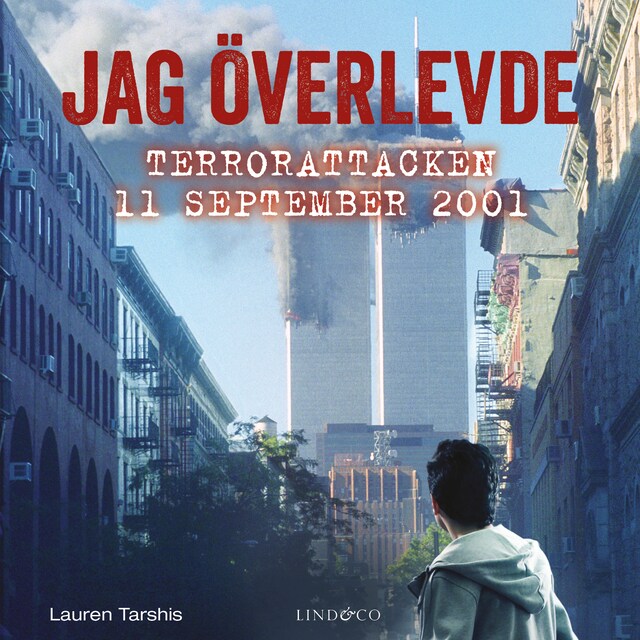 Kirjankansi teokselle Jag överlevde terrorattacken 11 september 2001