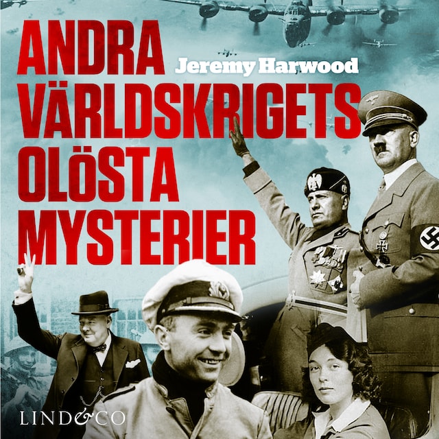 Book cover for Andra världskrigets olösta mysterier