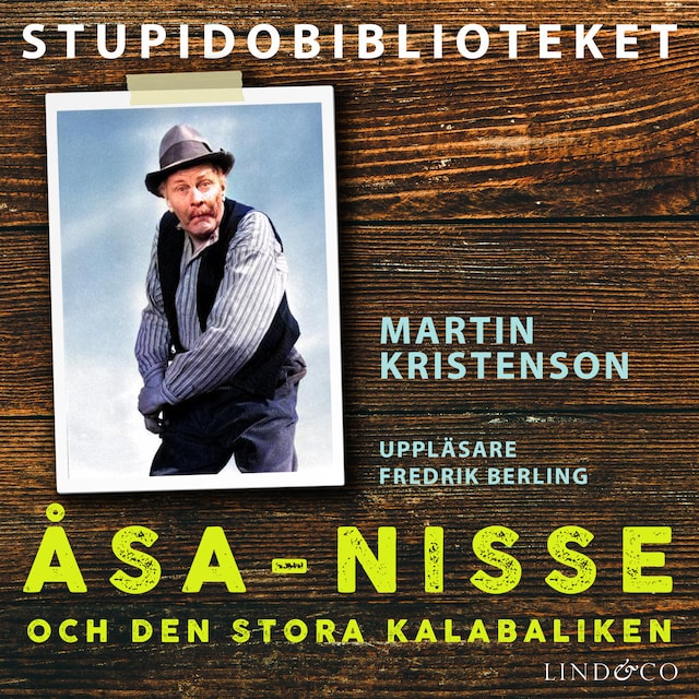 Boekomslag van Åsa-Nisse och den stora kalabaliken