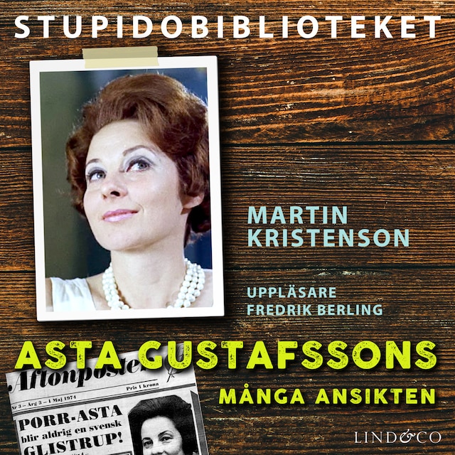 Okładka książki dla Asta Gustafssons många ansikten