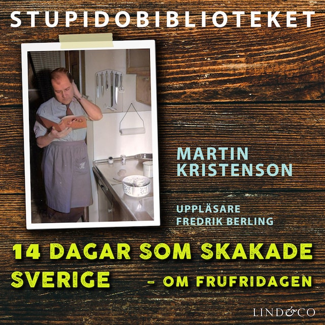 Kirjankansi teokselle 14 dagar som skakade Sverige – om frufridagen