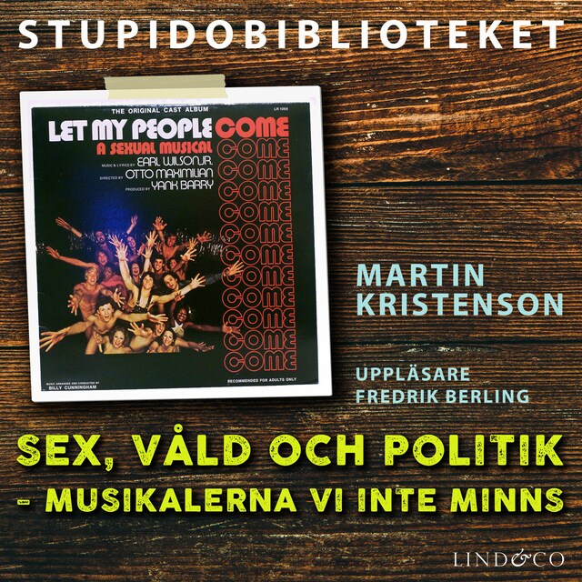 Buchcover für Sex, våld och politik – musikalerna vi inte minns