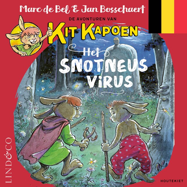 Copertina del libro per Het snotneusvirus (Vlaamse versie)