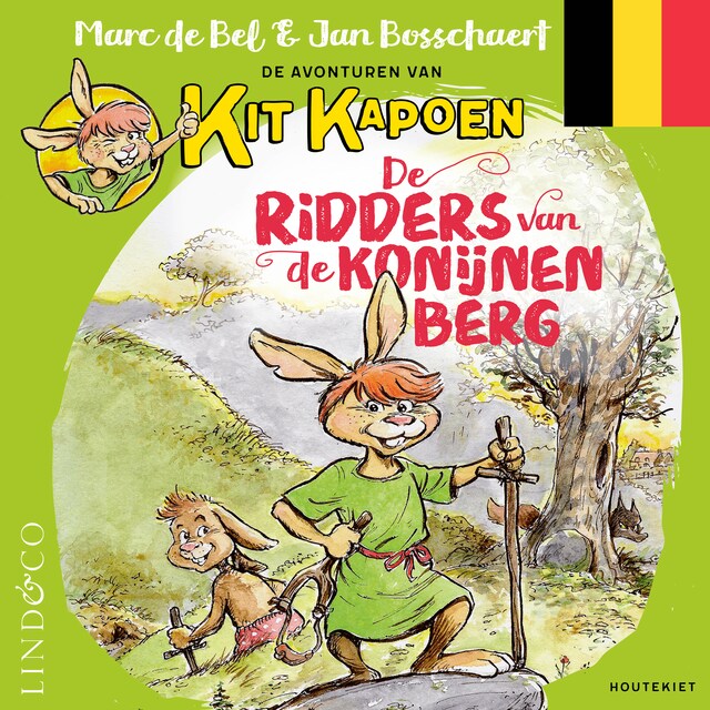 Boekomslag van De ridders van de konijnenberg (Vlaamse versie)