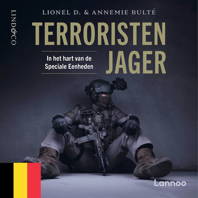 Copertina del libro per Terroristenjager - In het hart van de Speciale Eenheden (Vlaams gesproken)